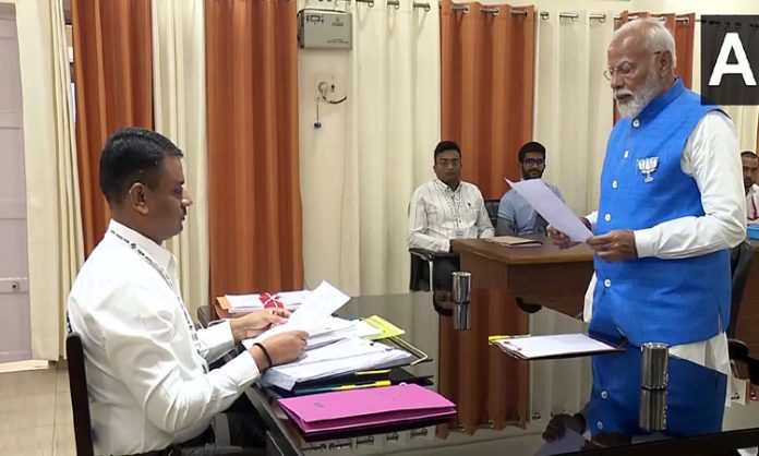 PM Modi filed nomination in Varanasi