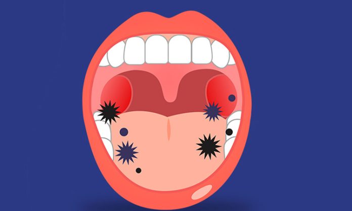 Mouth cancer symptoms telugu