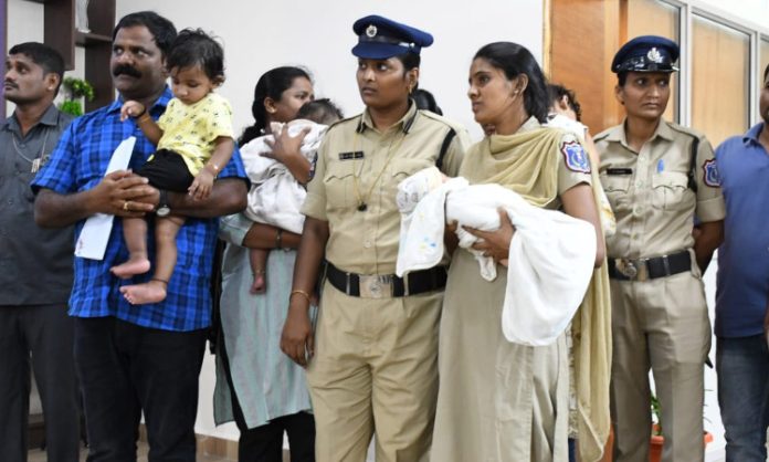 Child sales gang arrested