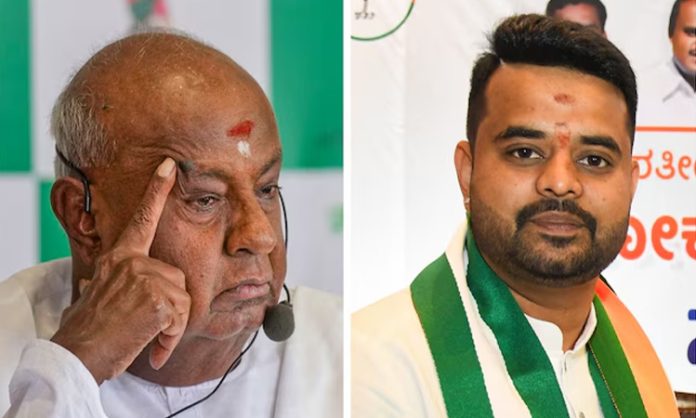 Devegowda warning to grandson Prajwal Revanna