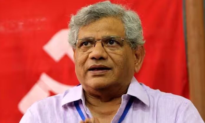 yechury sitaram anger at EC orders