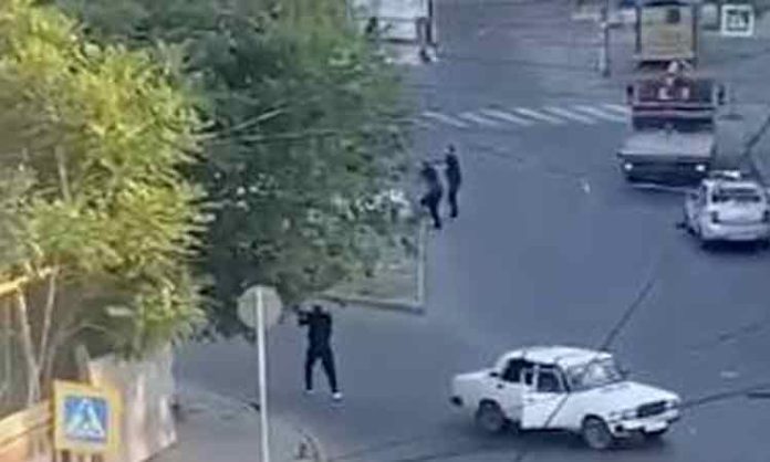Terror attack in Russia.. More than 15 people including police died