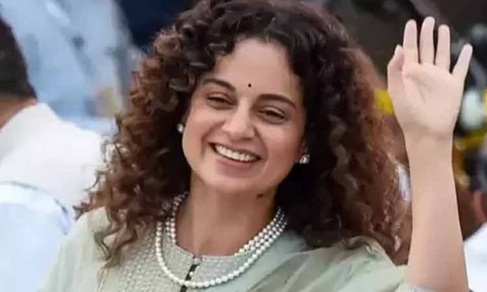 Kangana Ranaut in the winning direction
