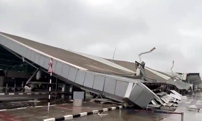 Delhi Airport Collapse roof built in 2008: Govt Sources