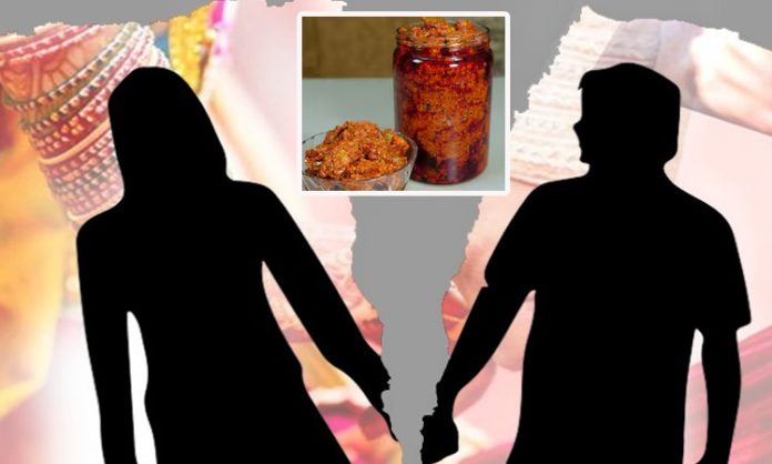 Wife divorced to husband