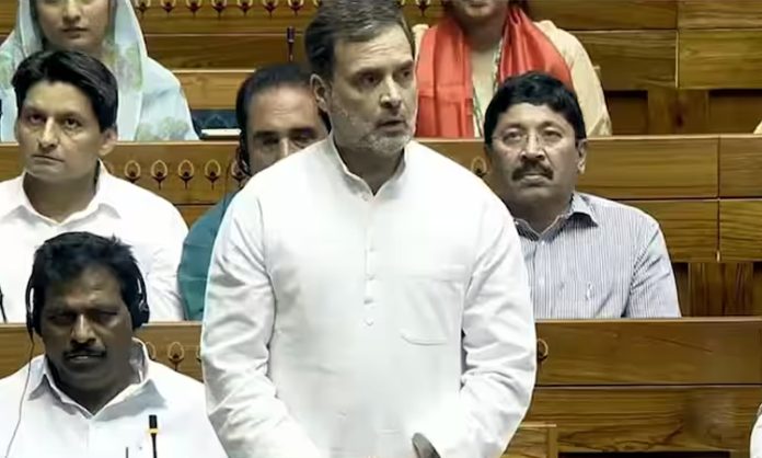 Rahul Gandhi meet Speaker says remarks on Emergency