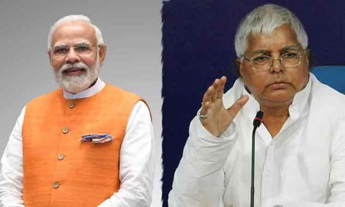 Lalu on Modi government