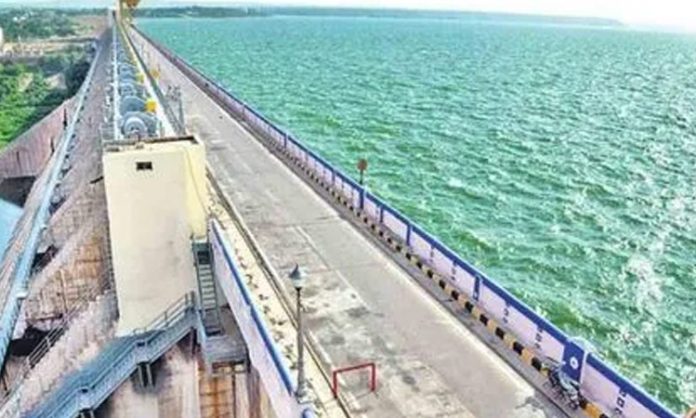 Nagarjunasagar and Jurala project ongoing flood flow