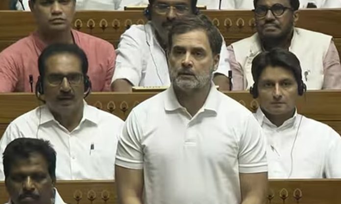 Rahul Gandhi Address in Lok Sabha