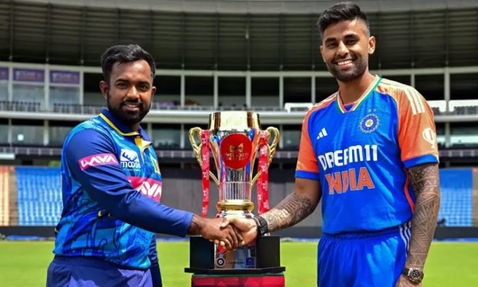 Sri Lanka-India first T20 On July 27