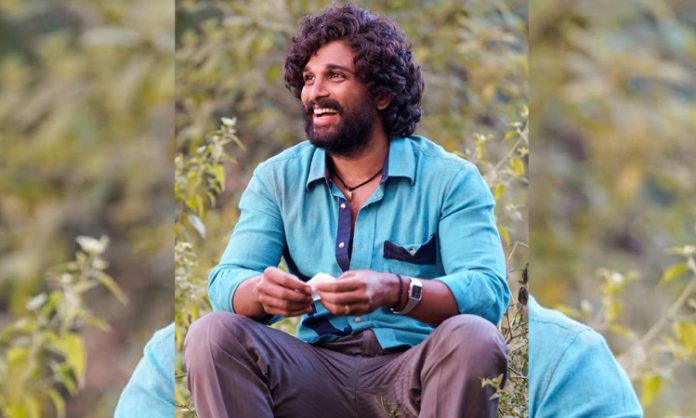 Allu Arjun busy Pushpa-2 shooting