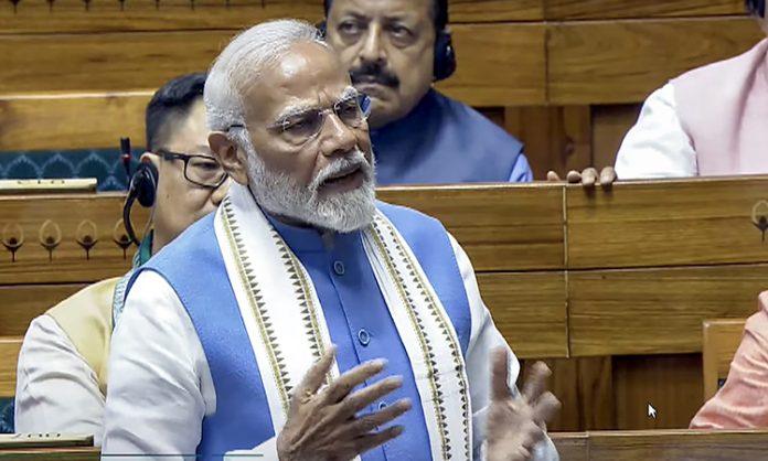 PM Modi Speech in Lok Sabha
