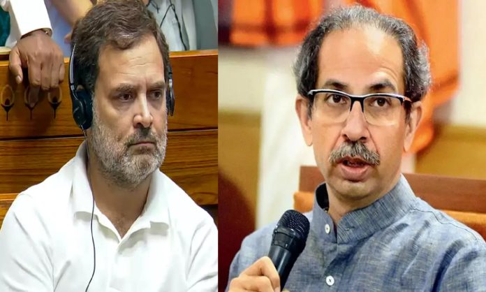 Rahul did not insult Hindutva: Uddhav Thackeray