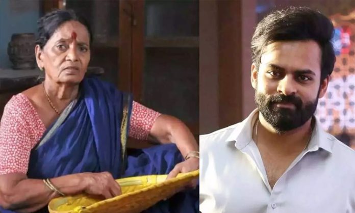 Sai Dharam Tej provides financial assistance to Pavala Shyamala