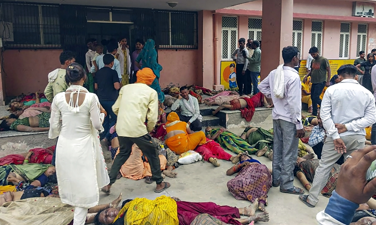 116 people end life in stampede at Religious Event in UP