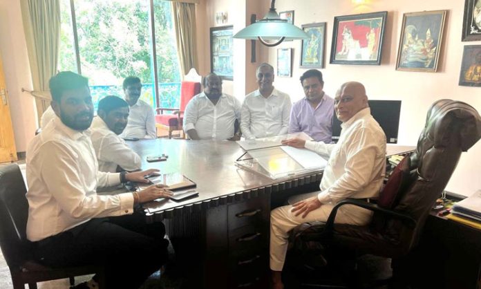 KTR comments BRS MLAs jumped into Congress