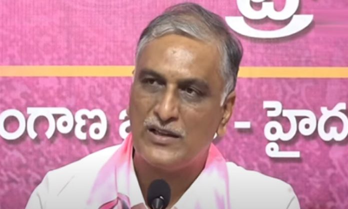 Harish Rao Fires on Congress