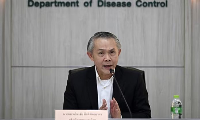 Thongchai Keeratihattayakorn, head of Thailand's Department of Disease Control,