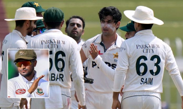Pakistan defeat in bangladesh test match