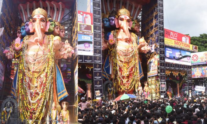Khairatabad Ganesh Immersion Preparations