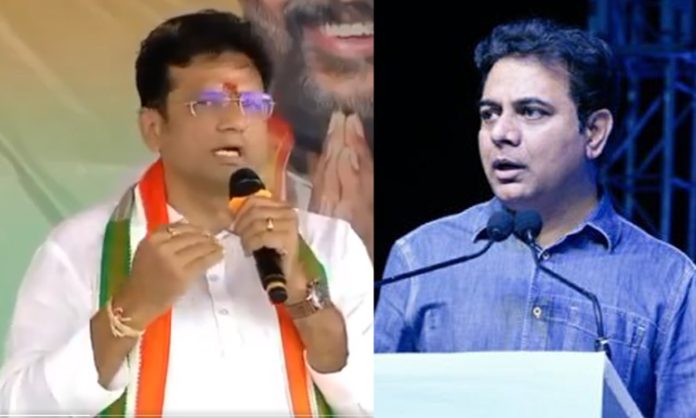 KTR comments on Revanth reddy