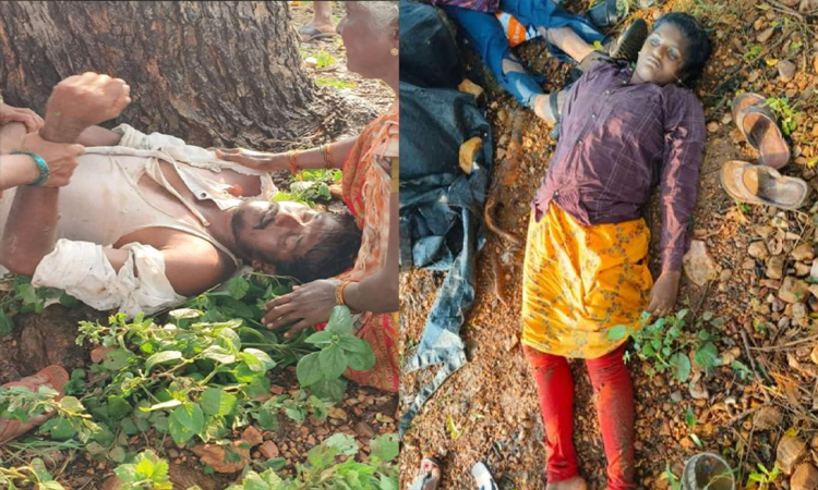 పిడుగుపాటుకు తండ్రి ,కూతురు మృతి