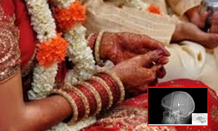 Bullet hit bride in Punjab