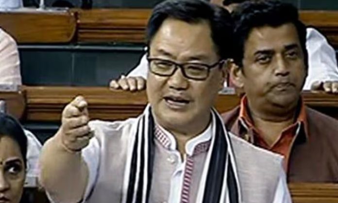 Kiren rijiju not underestimated India
