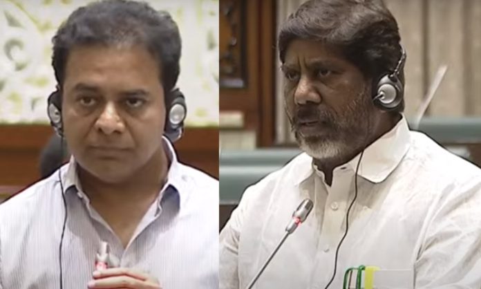 KTR vs Bhatti