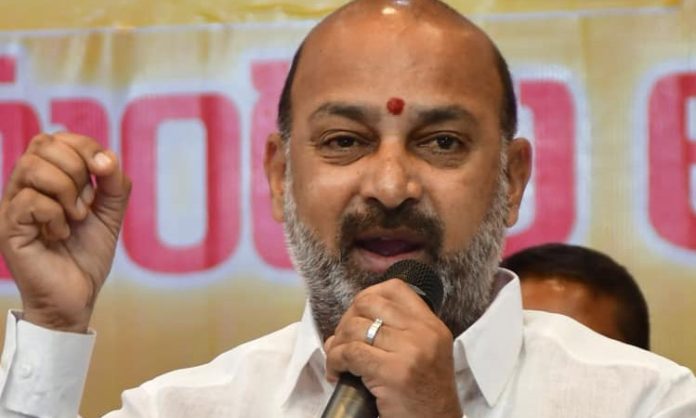 Bandi sanjay kumar fire on Revanth reddy