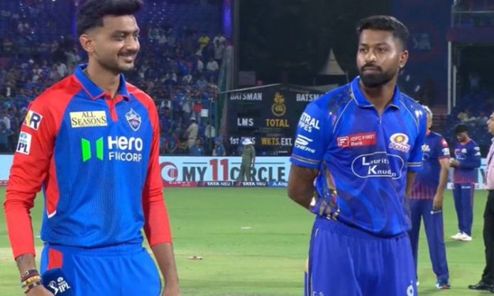 Delhi Capitals Choose To Bowl Against MI
