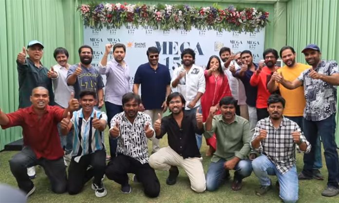 Crew of Mega 157 Introduced