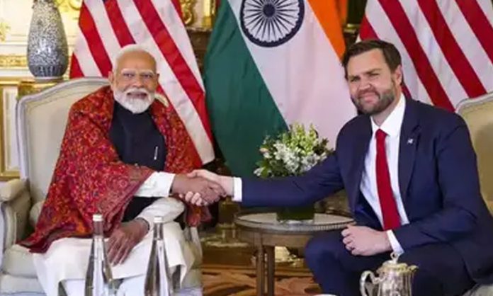 PM Modi meets US Vice President Vance