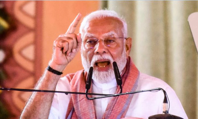 Modi serious on pahalgam terror attack
