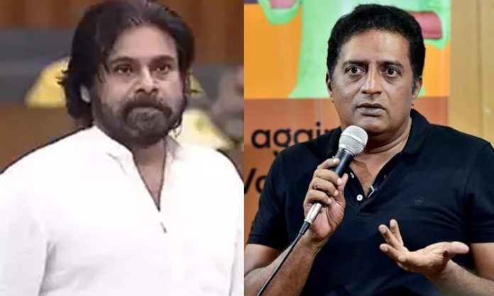 Prakash raj comments on Pawan kalyan