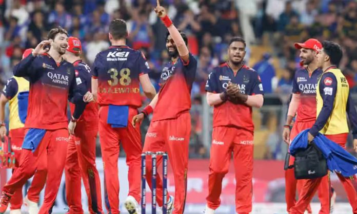 RCB won on MI