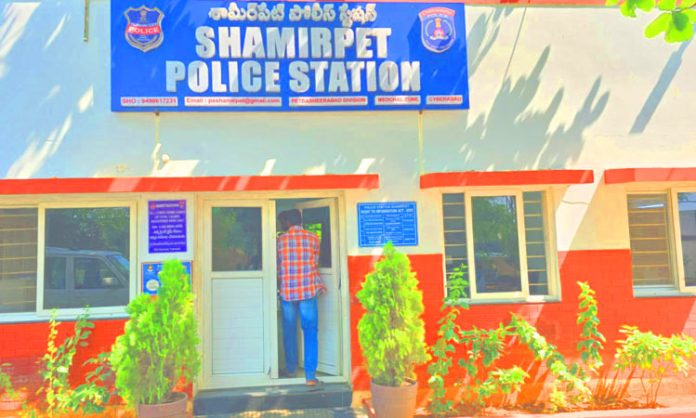 ACB officials inspect Shamirpet Police Station