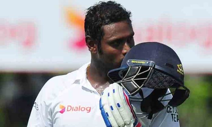 Angelo Mathews Test Cricket