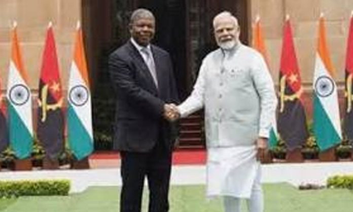 Angolan President Lourenco meets modi