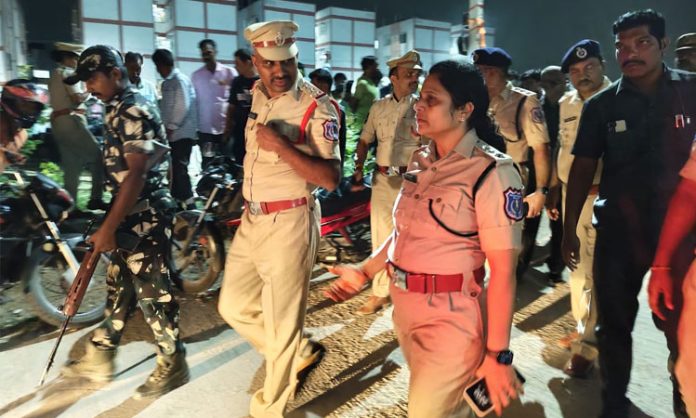 Cordon search in Medipalli