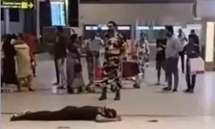 Fake Video Shamshabad Airport