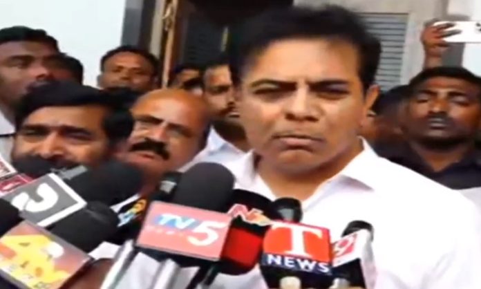 KTR comments on Ghosh notice