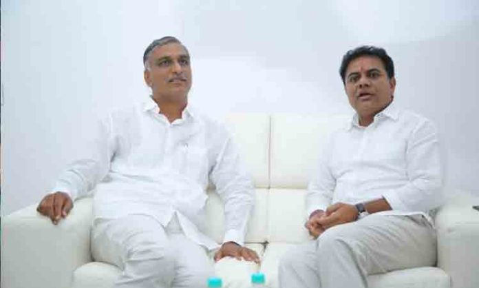KTR Harish Rao