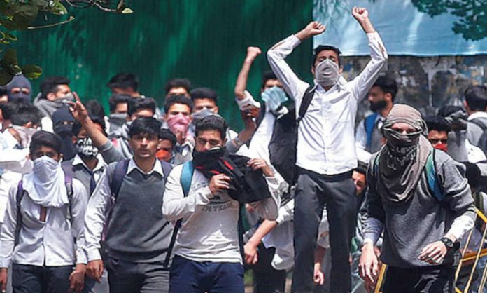 Kashmiri students criminals