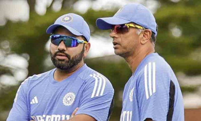 Rahul Dravid Rohit Sharma