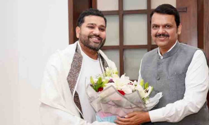 Rohit Sharma Devendra Fadnavis