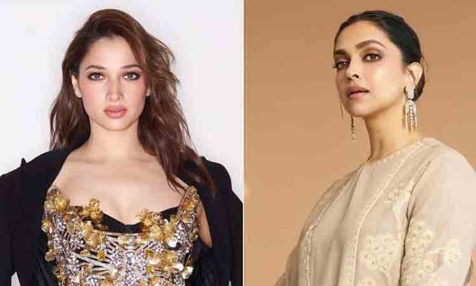 Tamannaah Deepika Padukone