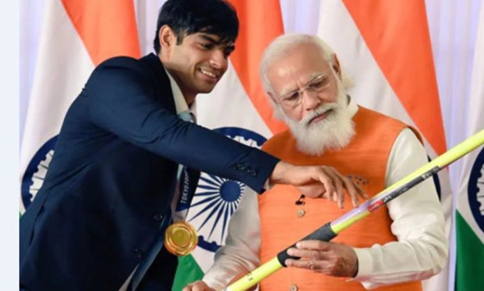 PM Modi congratulates Neeraj Chopra