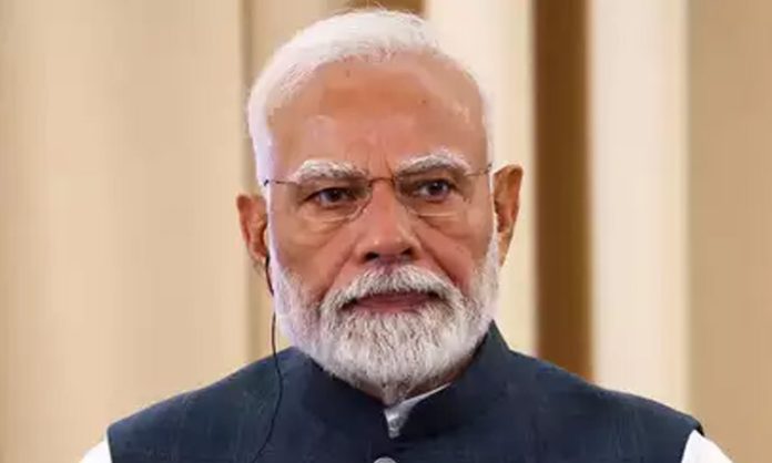 Prime Minister Modi arrive at Gannavaram Airport