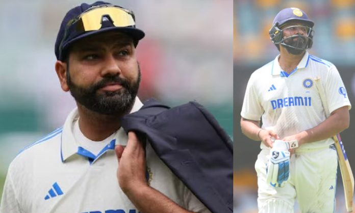 Rohith sharma retire from Test cricket